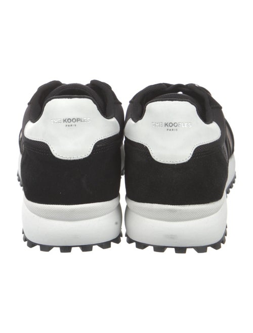 The Kooples Suede Printed Sneakers