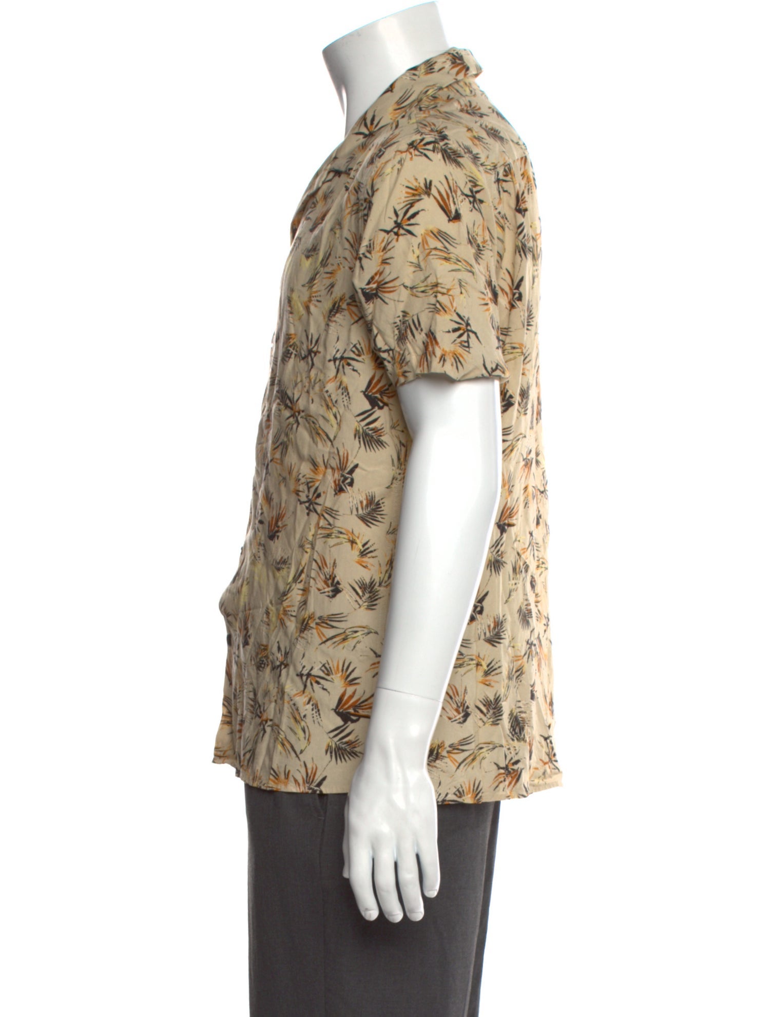 The Kooples Printed Short Sleeve Shirt