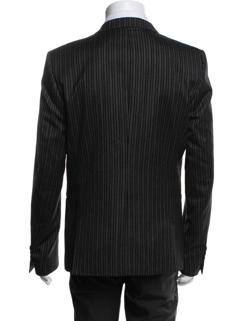 The Kooples Wool and Leather Trim Blazer