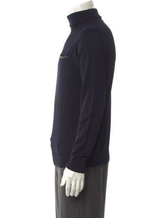 The Kooples Merino Wool Turtleneck Pullover