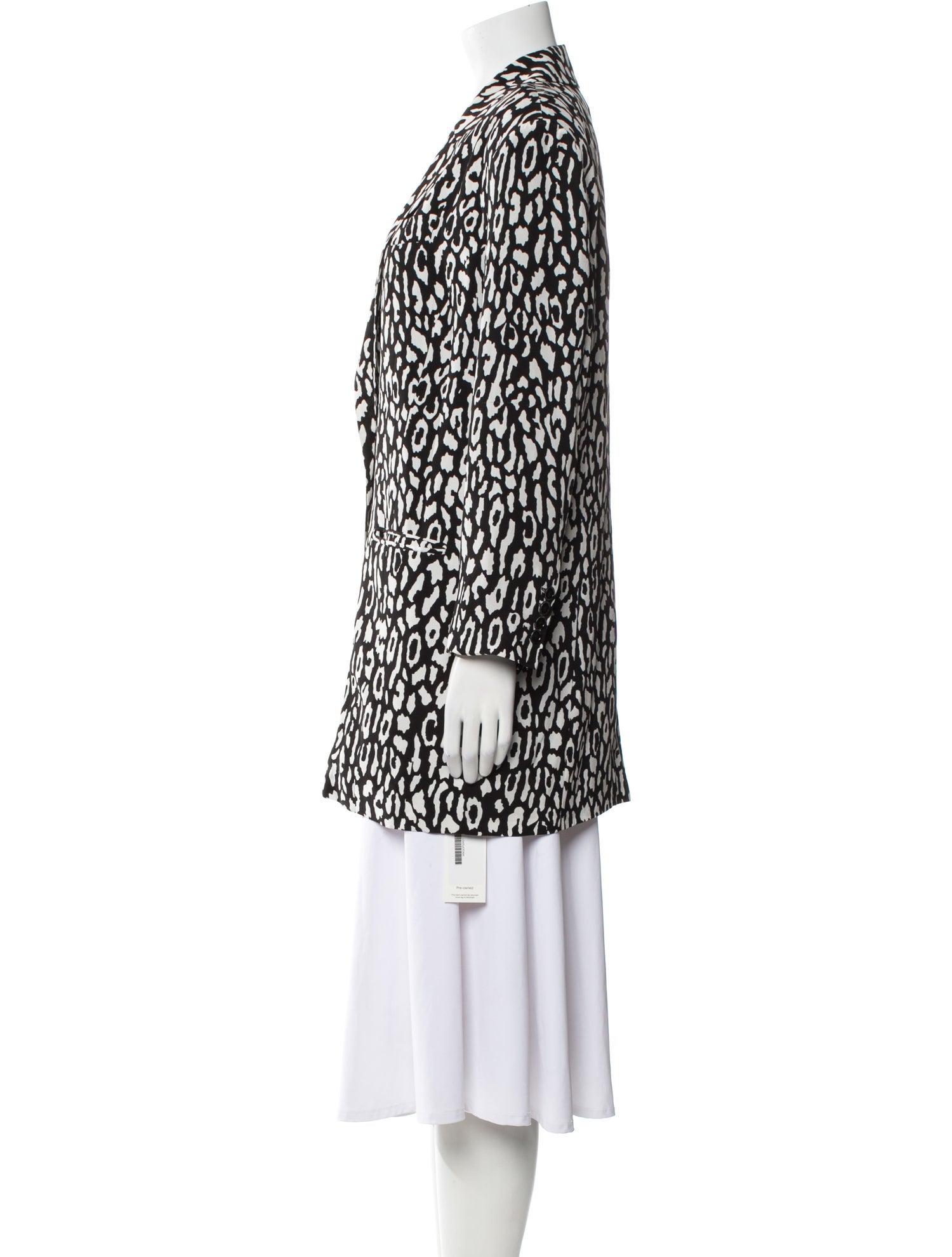 The Kooples Animal Print Evening Jacket