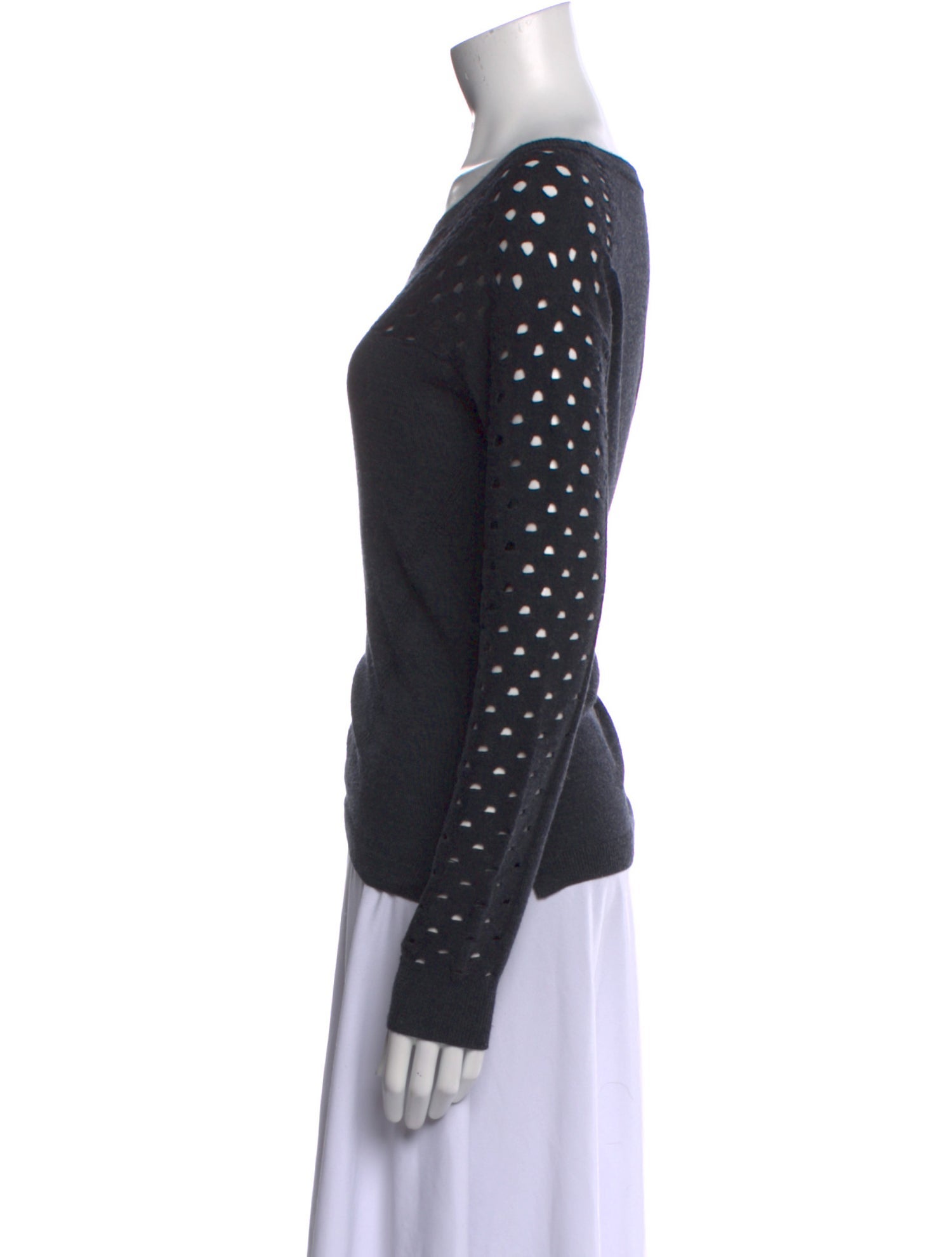 The Kooples Wool Scoop Neck Sweater