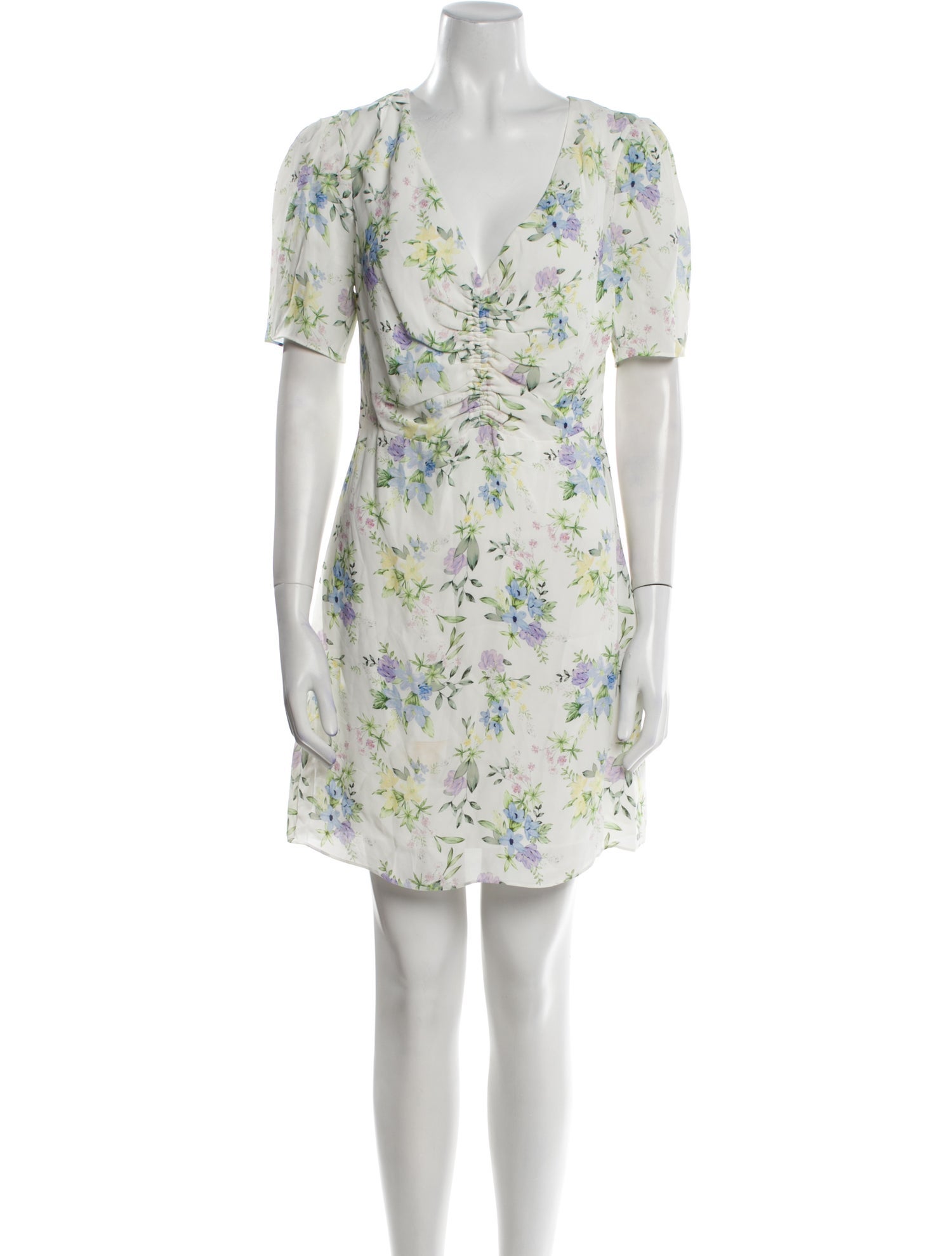 The Kooples Floral Print Mini Dress