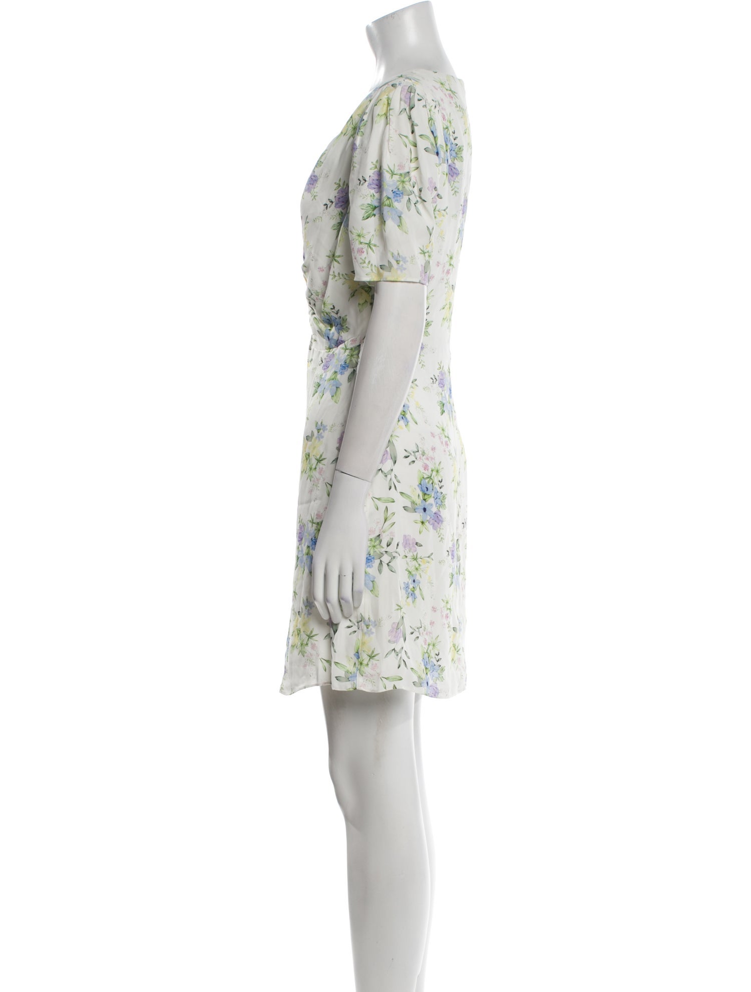 The Kooples Floral Print Mini Dress