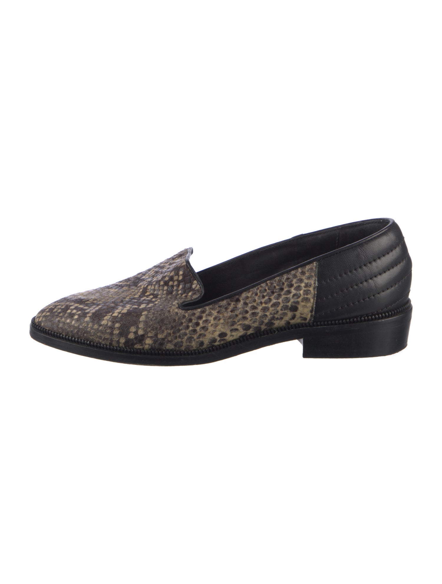 The Kooples Ponyhair Animal Print Loafers