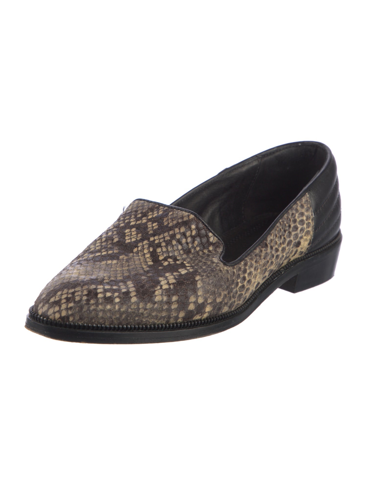 The Kooples Ponyhair Animal Print Loafers