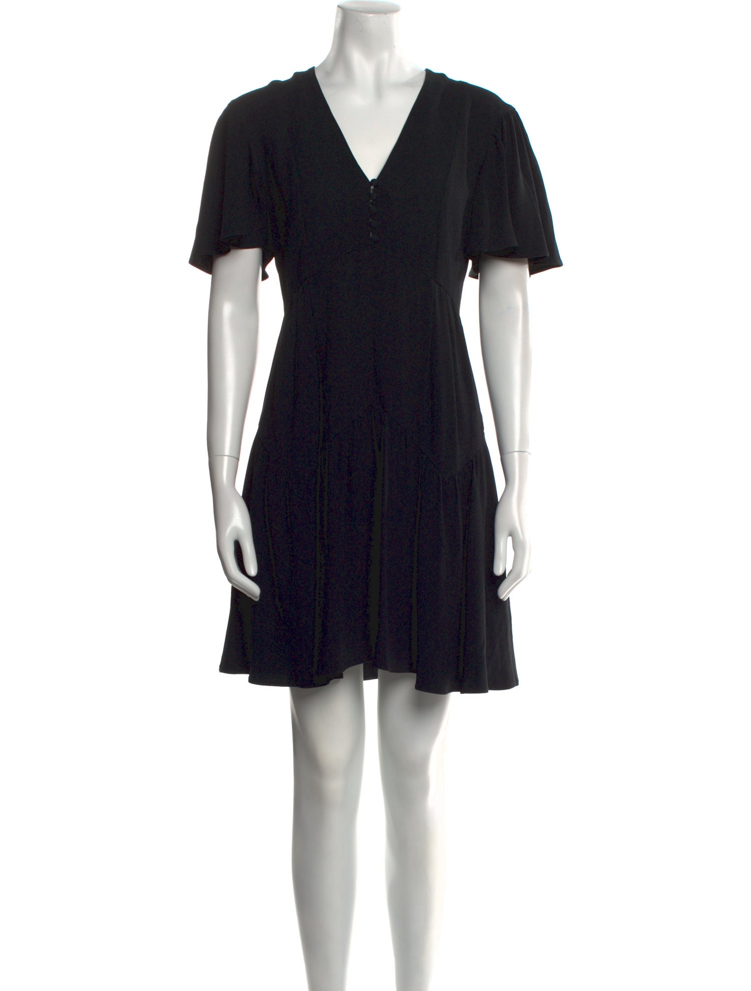 The Kooples V-Neck Mini Dress
