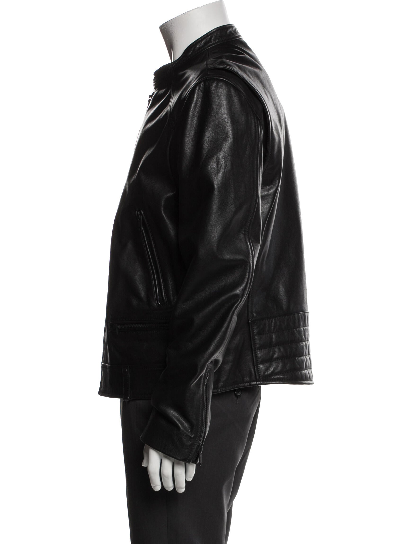 The Kooples Leather Moto Jacket