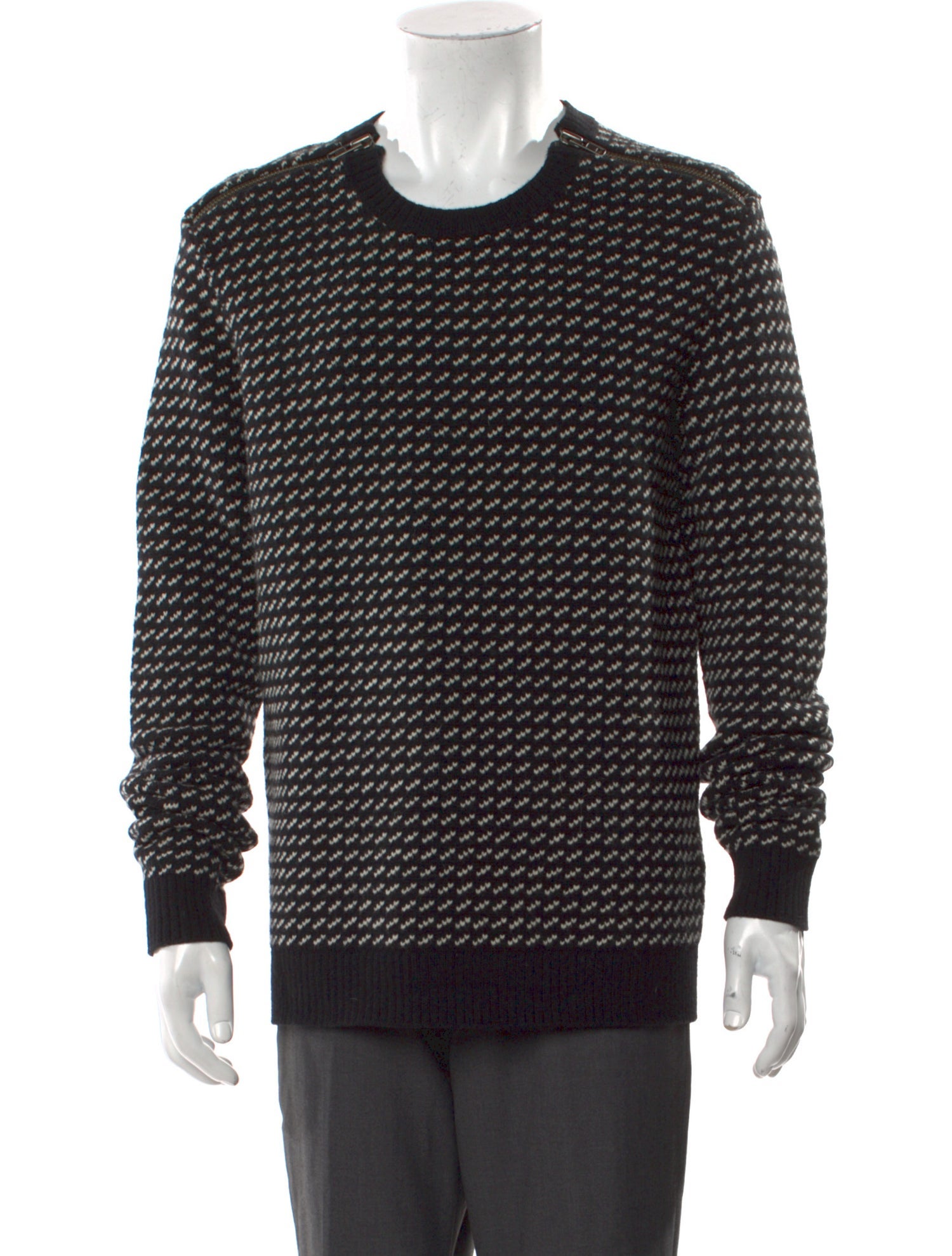 The Kooples Wool Printed Pullover
