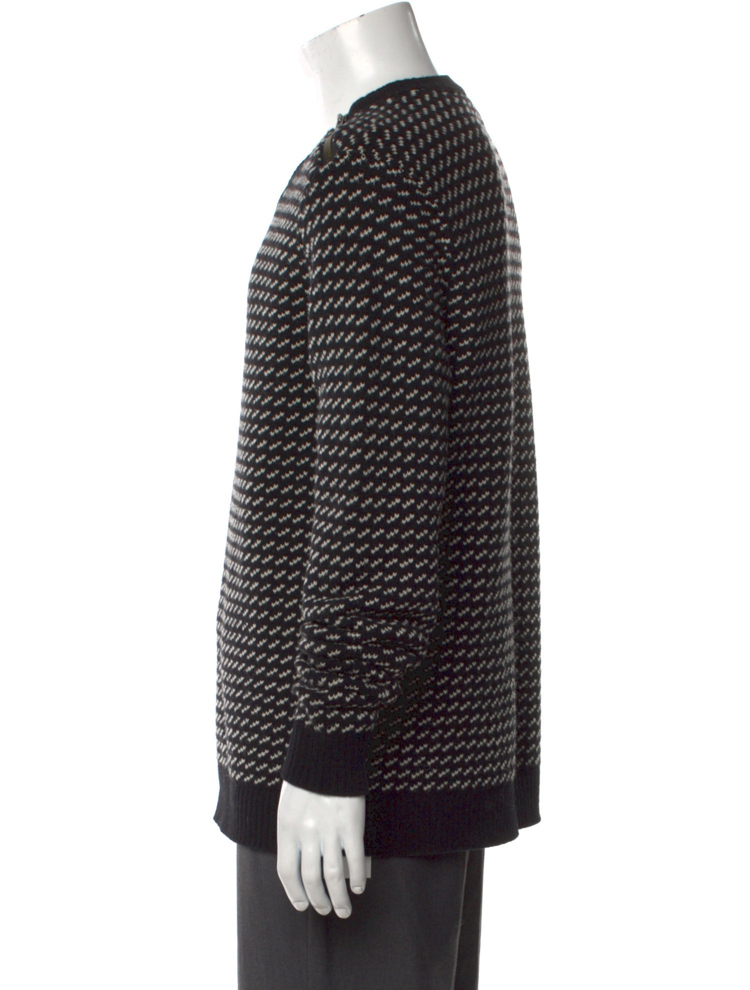 The Kooples Wool Printed Pullover