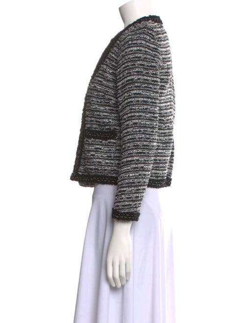 The Kooples Striped Open Front Sweater