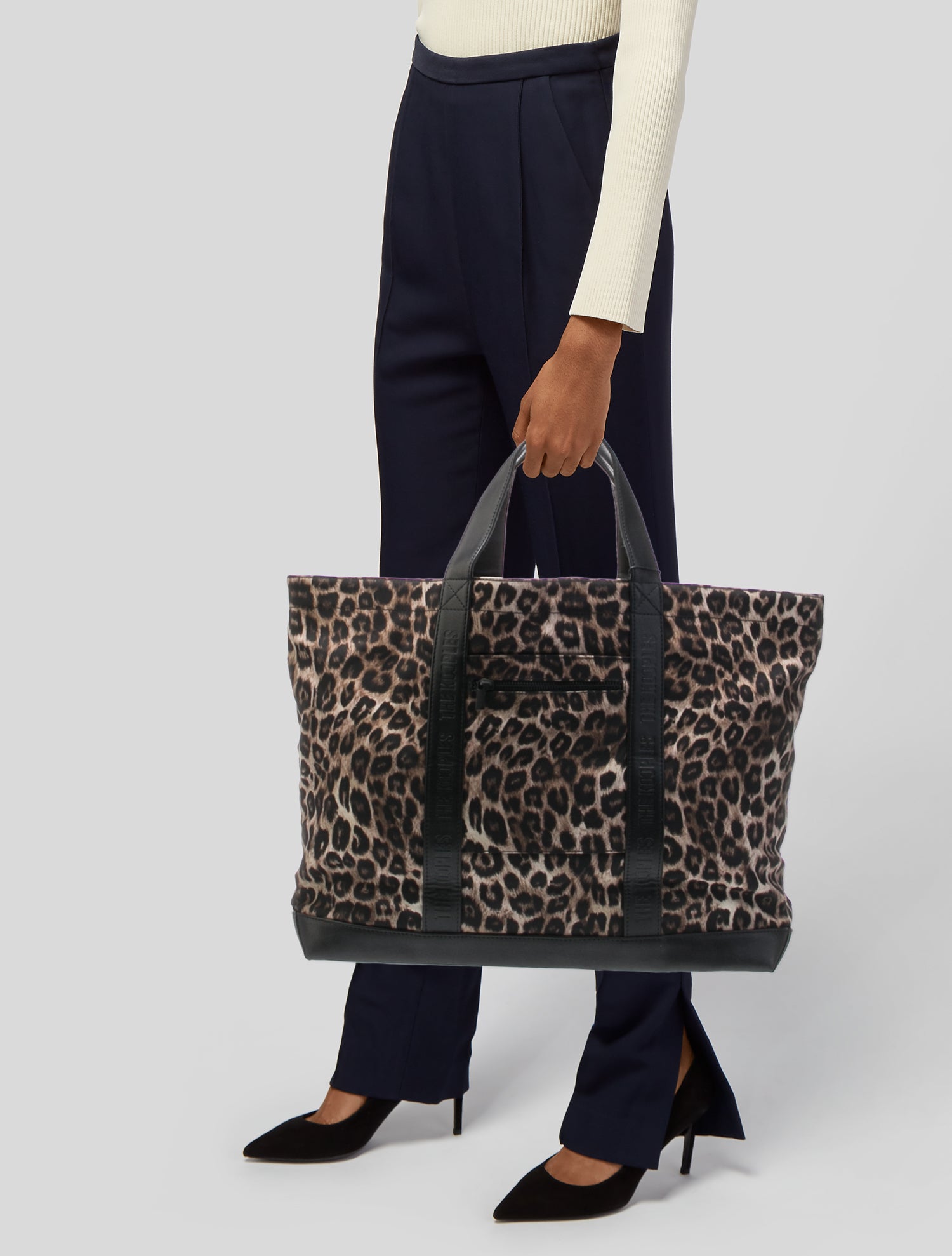 The Kooples Canvas Briefcase w/ Tags