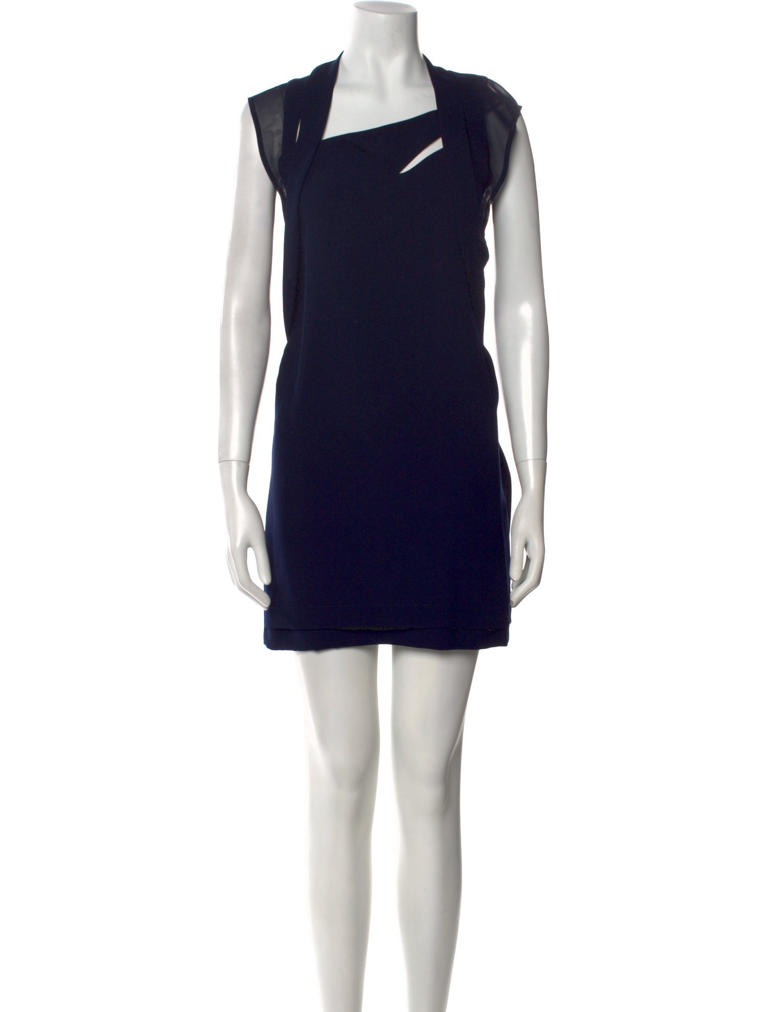 The Kooples Square Neckline Mini Dress