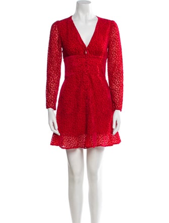 The Kooples Printed Mini Dress