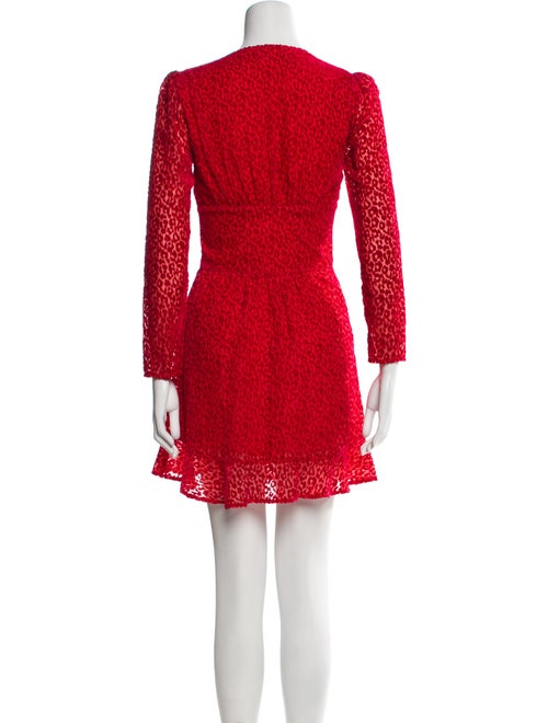 The Kooples Printed Mini Dress