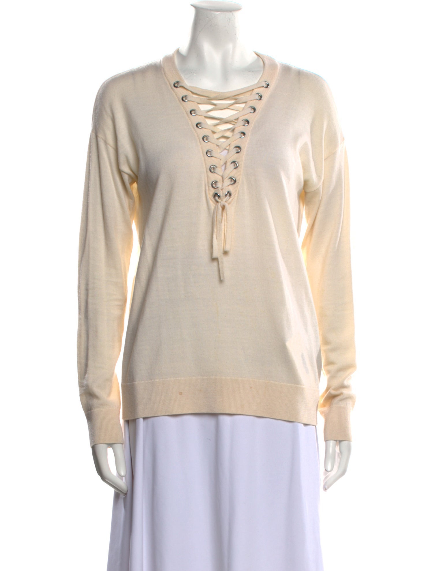 The Kooples Merino Wool Crew Neck Sweater