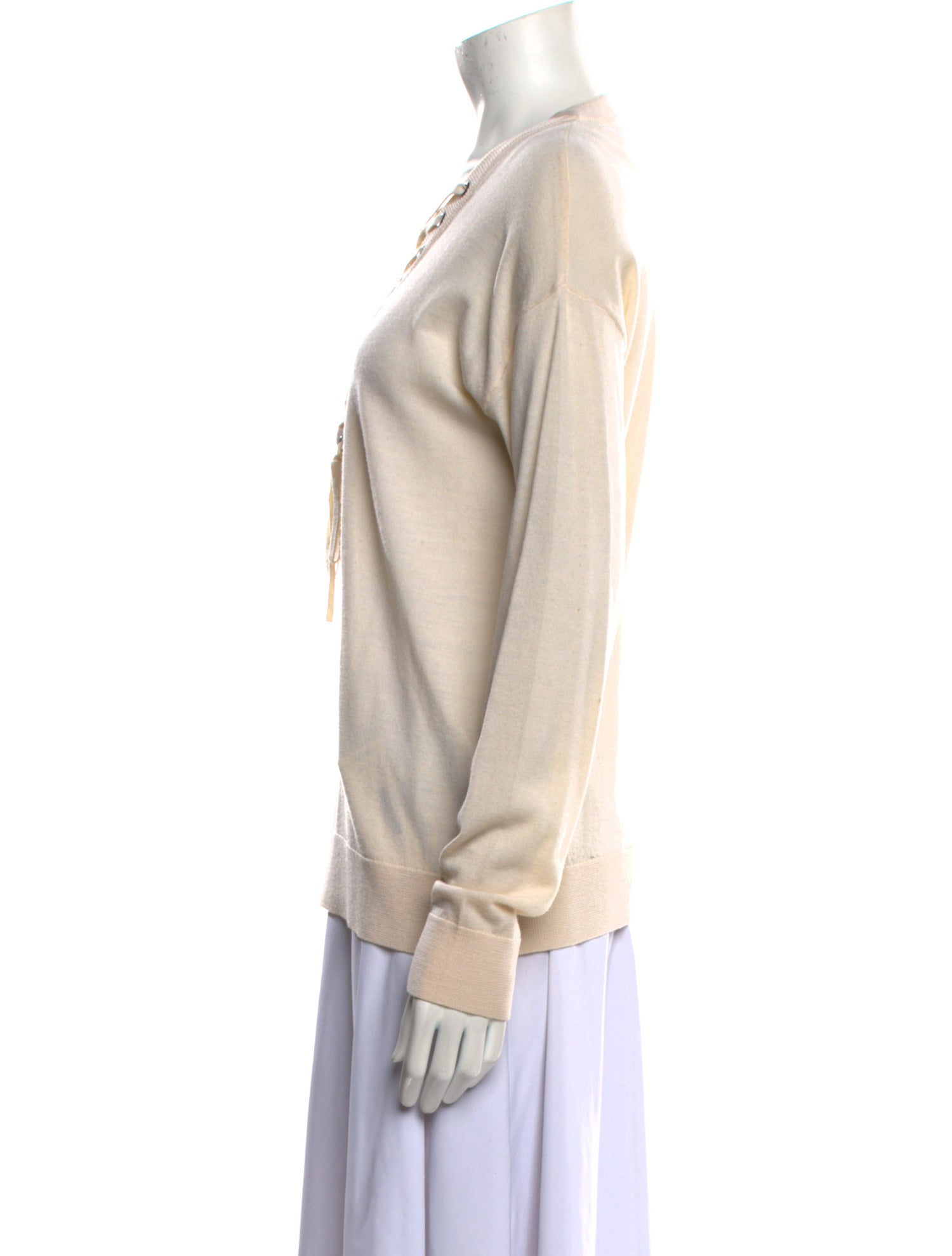 The Kooples Merino Wool Crew Neck Sweater