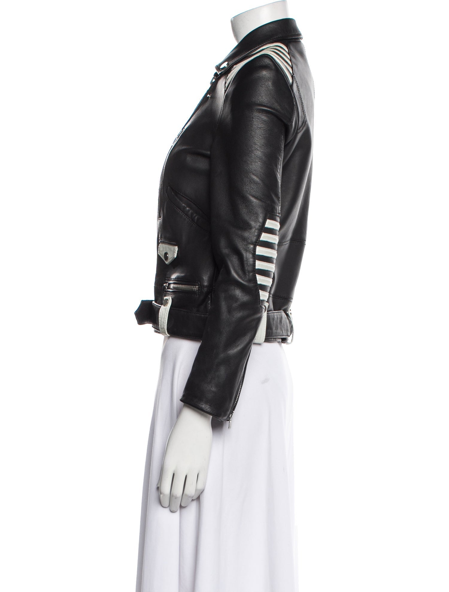 The Kooples Leather Biker Jacket