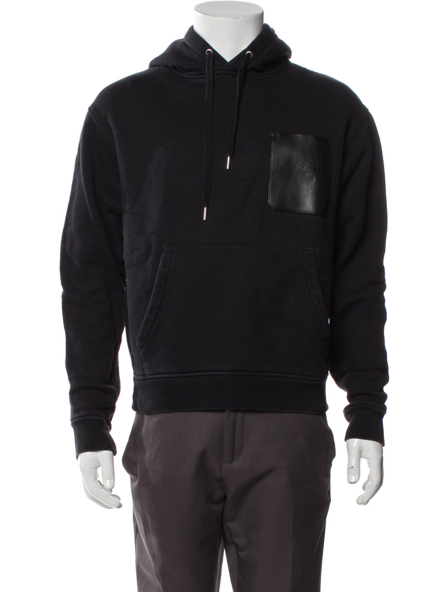 The Kooples Crew Neck Long Sleeve Hoodie