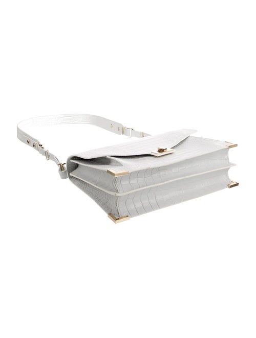 The Kooples Embossed Leather Top Handle Bag