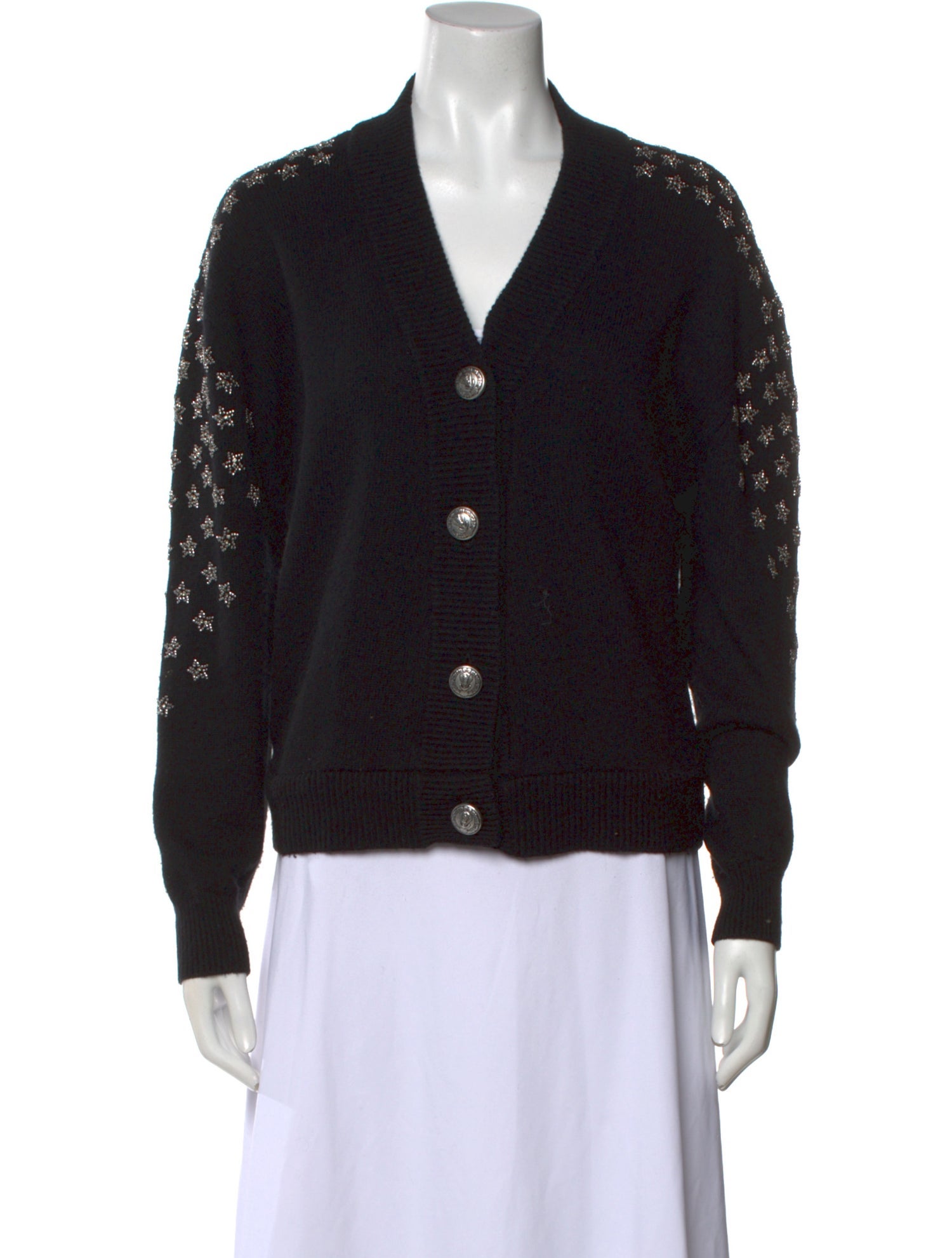 The Kooples Merino Wool V-Neck Sweater