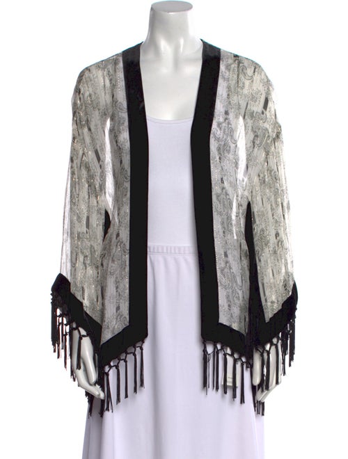 The Kooples Silk Printed Sweater