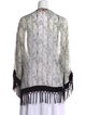The Kooples Silk Printed Sweater