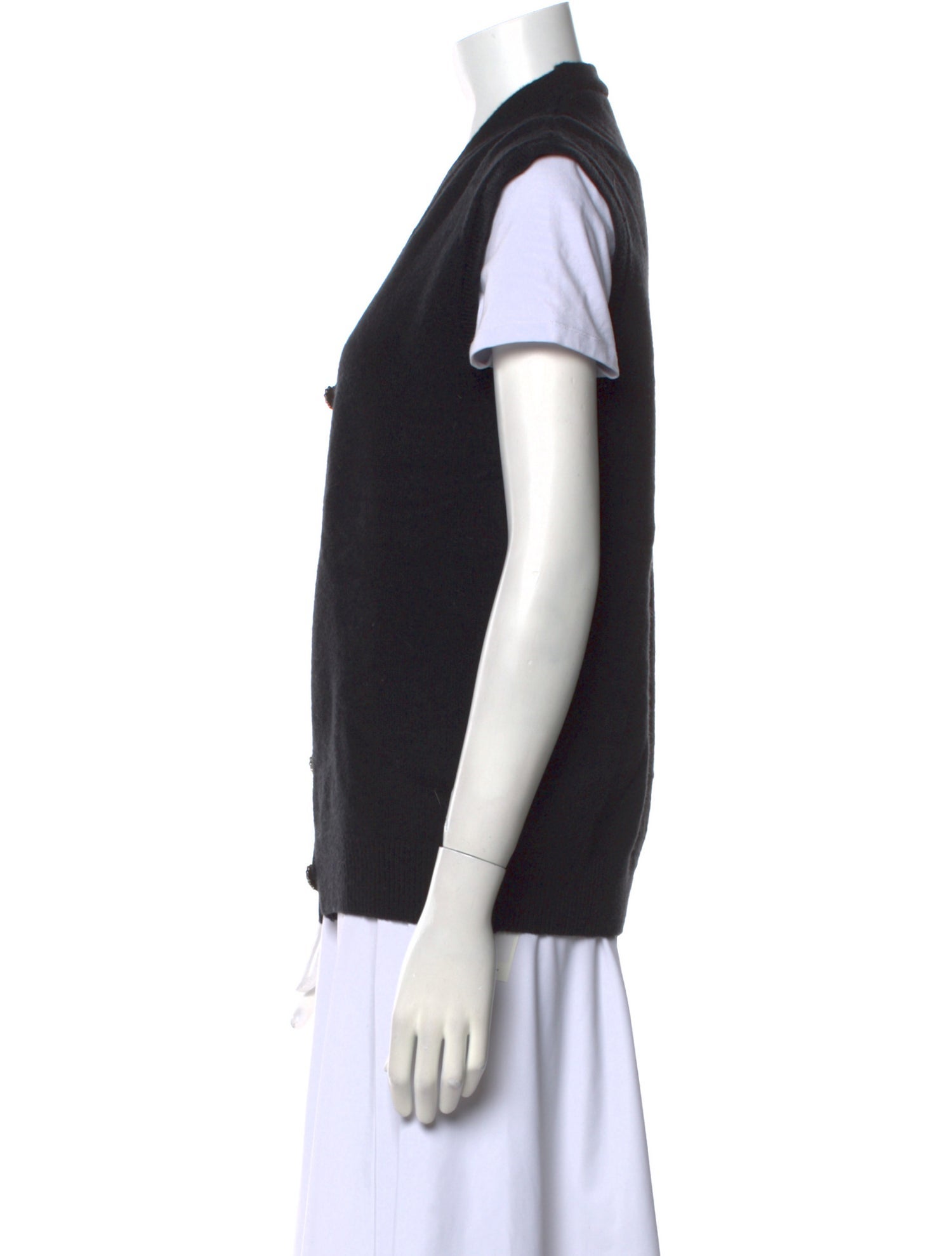 The Kooples Merino Wool V-Neck Sweater