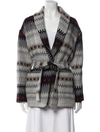 The Kooples Plaid Print Coat