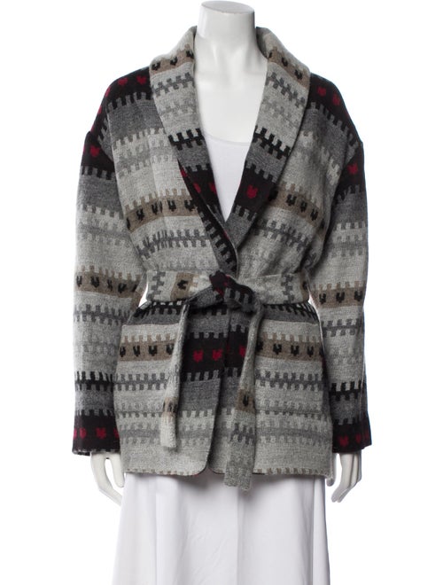 The Kooples Plaid Print Coat