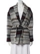 The Kooples Plaid Print Coat