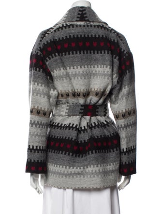 The Kooples Plaid Print Coat