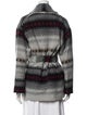 The Kooples Plaid Print Coat