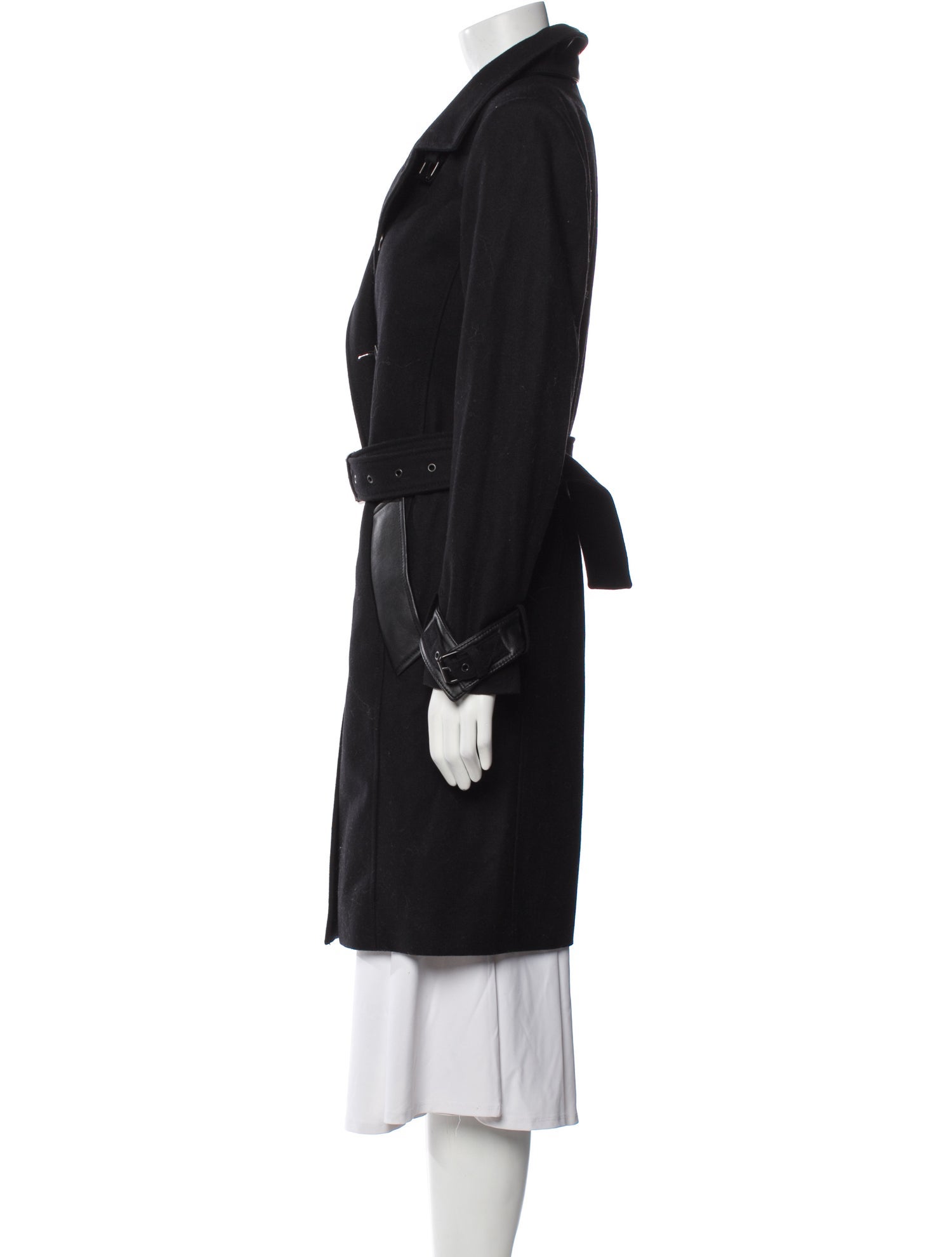 The Kooples Wool Trench Coat