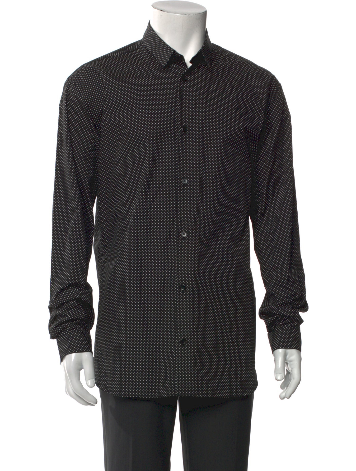 The Kooples Polka Dot Print Long Sleeve Dress Shirt