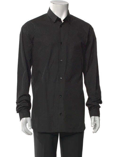 The Kooples Polka Dot Print Long Sleeve Dress Shirt