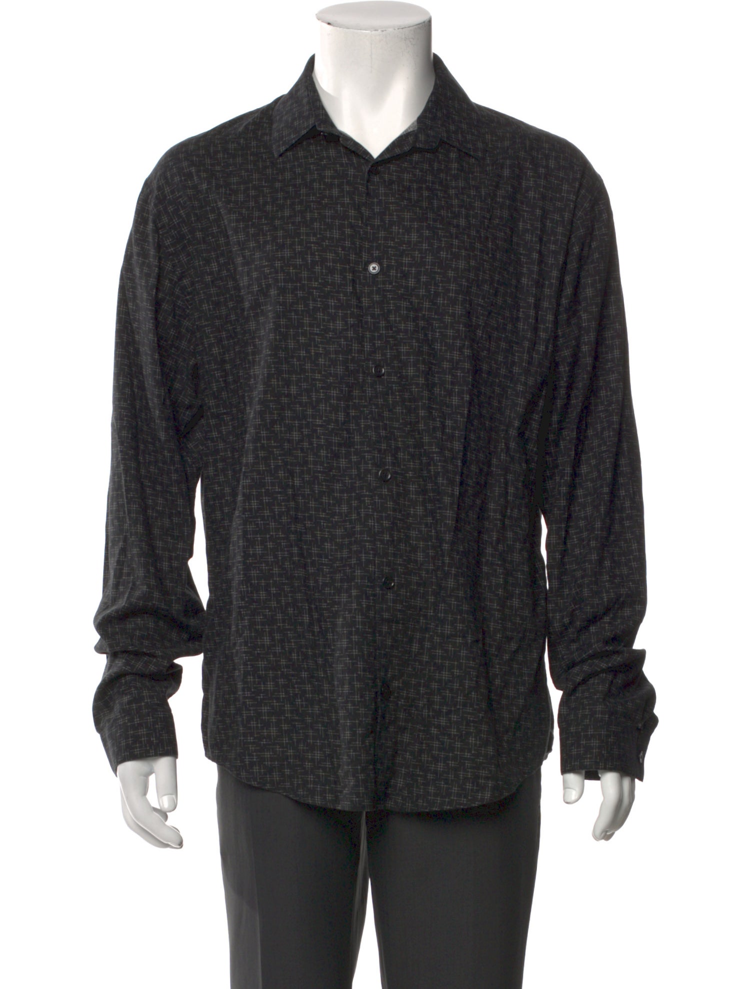 The Kooples Printed Long Sleeve Shirt