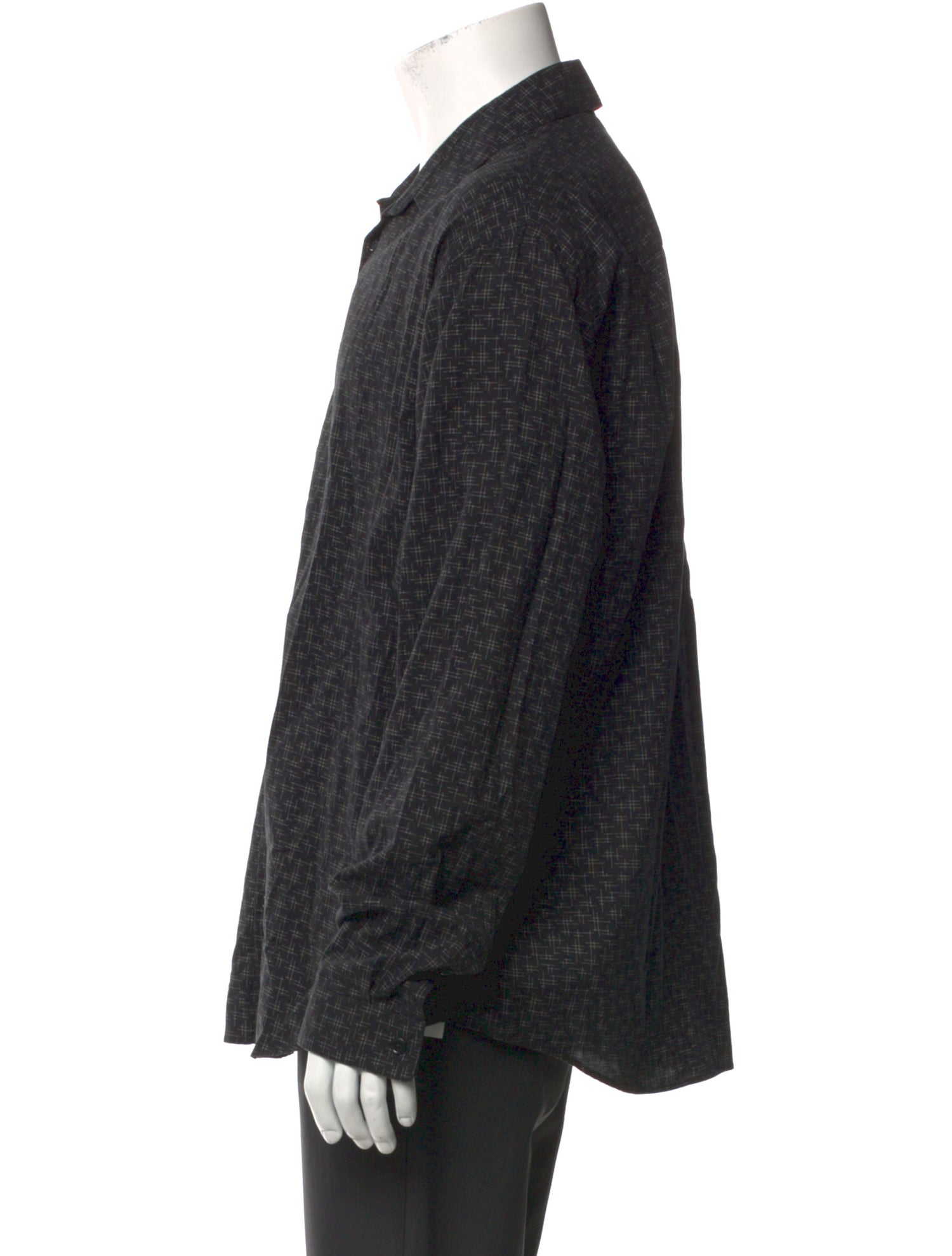 The Kooples Printed Long Sleeve Shirt