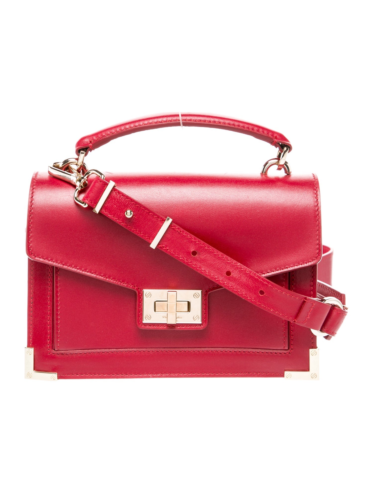 The Kooples Leather Top Handle Bag