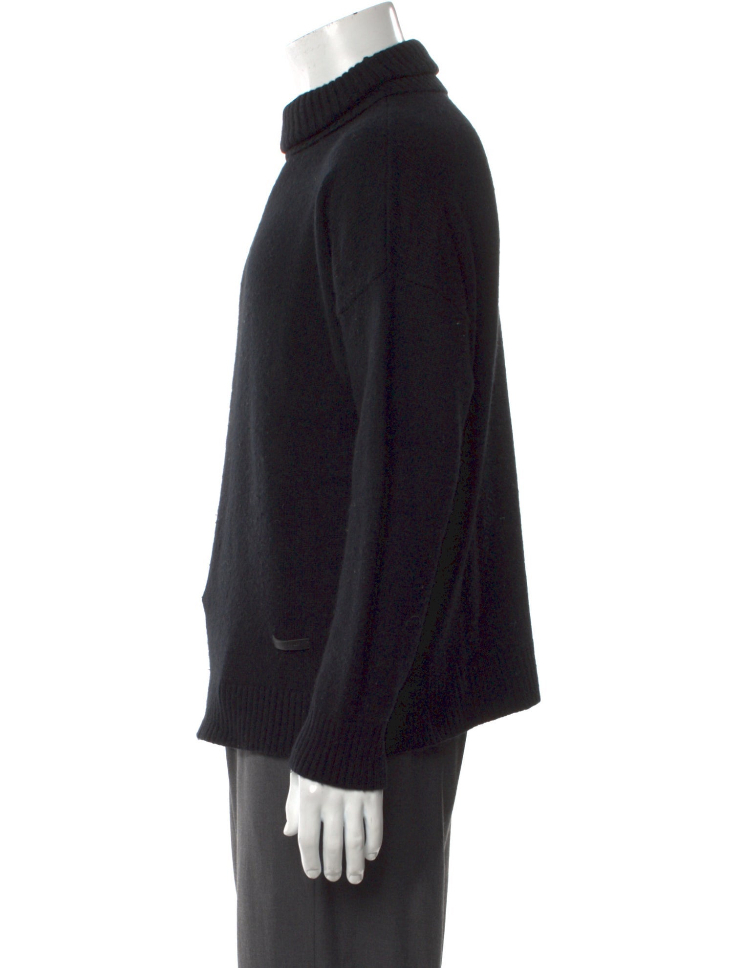 The Kooples Wool Mock Neck Pullover