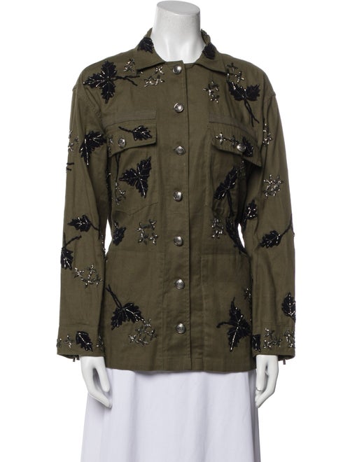 The Kooples Printed Utility Jacket