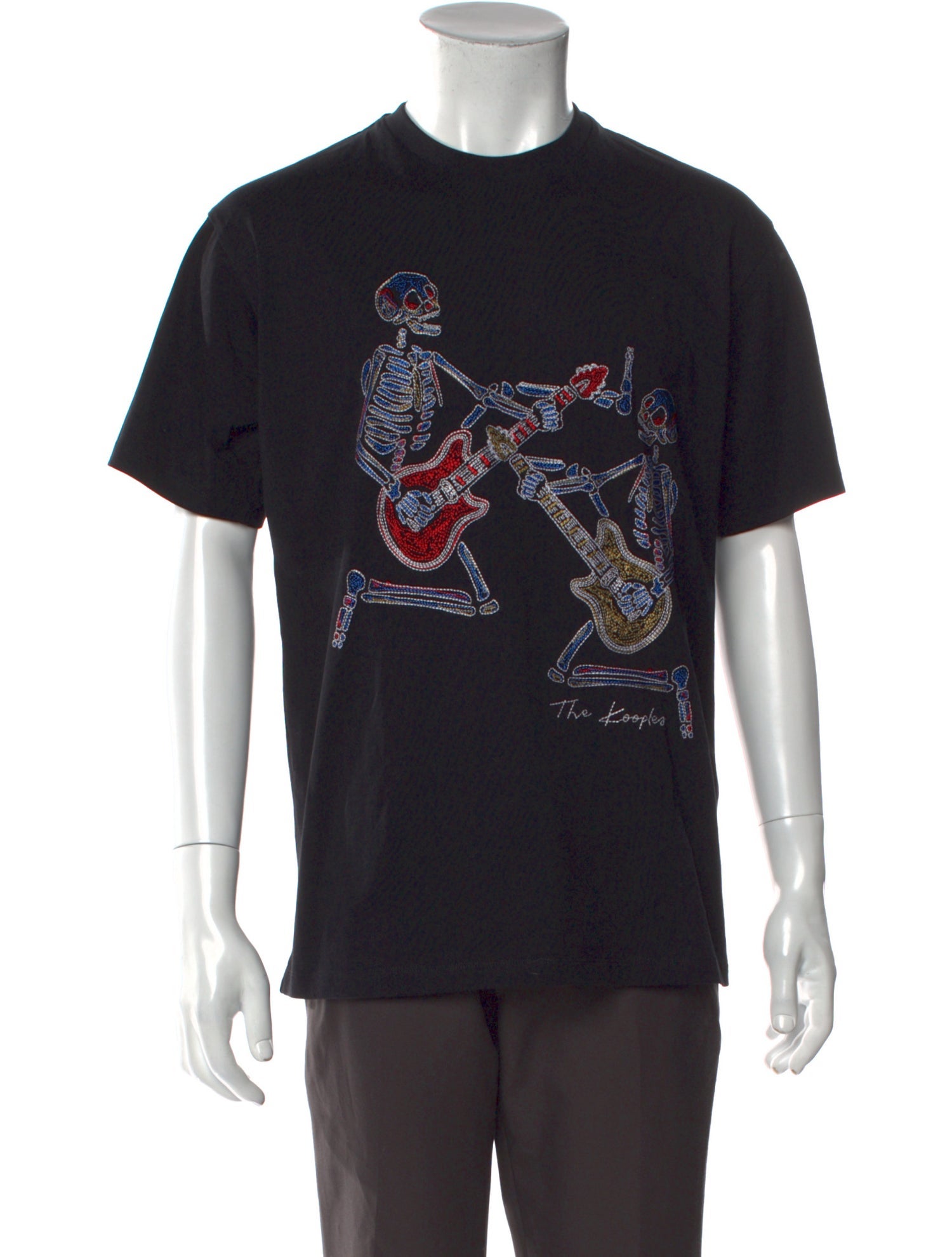 The Kooples Graphic Print Crew Neck T-Shirt