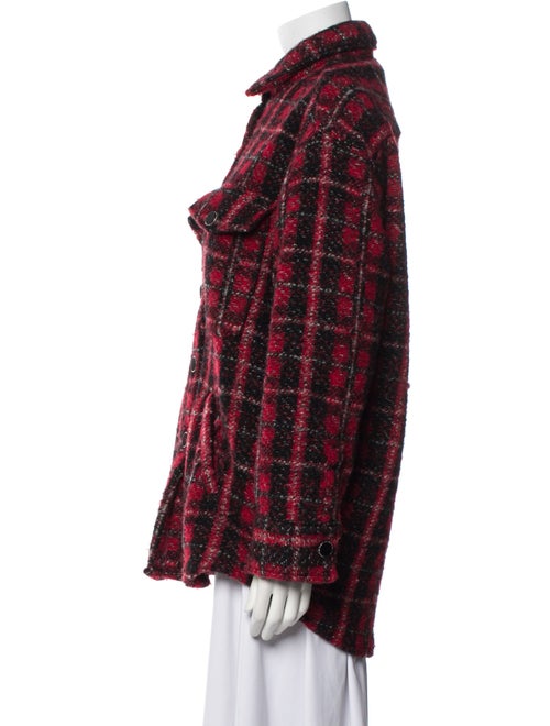 The Kooples Plaid Print Jacket