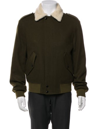 The Kooples Wool Bomber Jacket