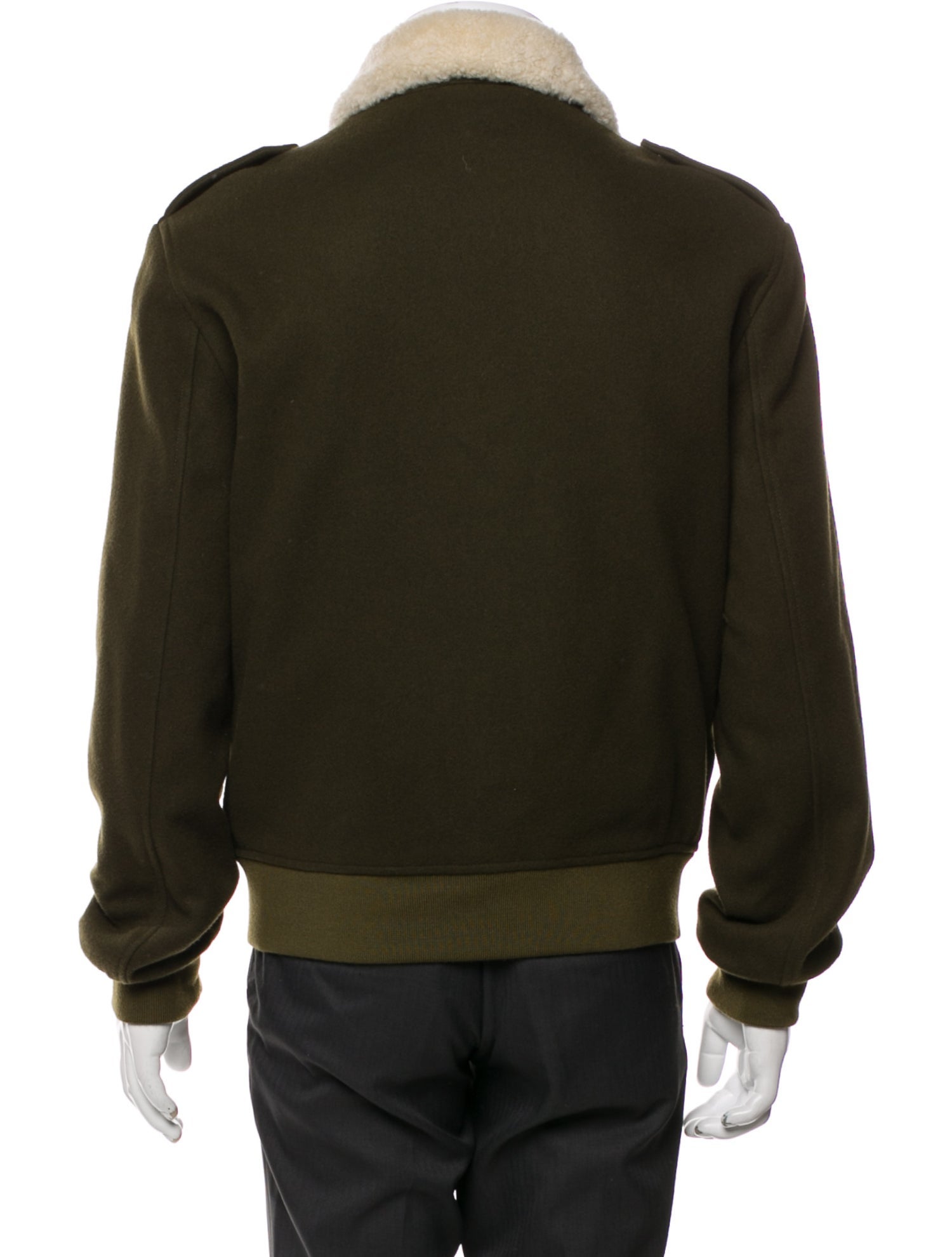 The Kooples Wool Bomber Jacket