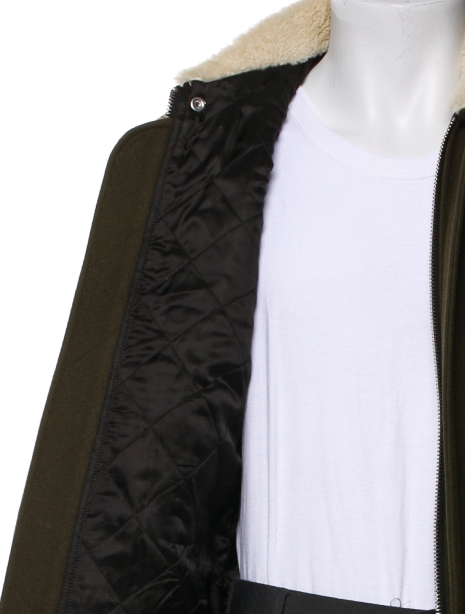 The Kooples Wool Bomber Jacket