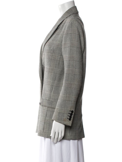 The Kooples Plaid Print Blazer