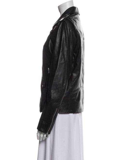 The Kooples Leather Biker Jacket