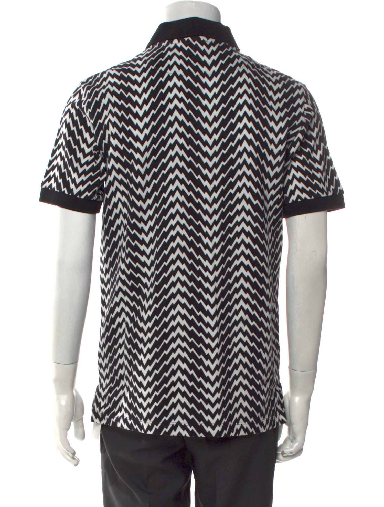 The Kooples Printed Collar Polo Shirt
