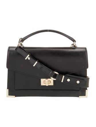 The Kooples Leather Top Handle Bag